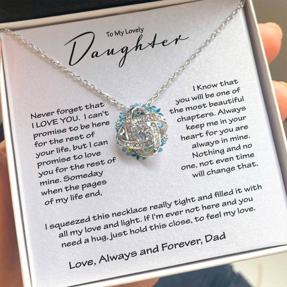 Daughter | My Promise - Dad | Love Knot