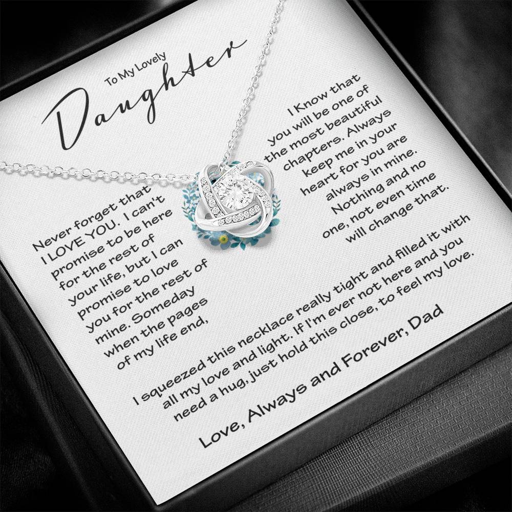 Daughter | My Promise - Dad | Love Knot