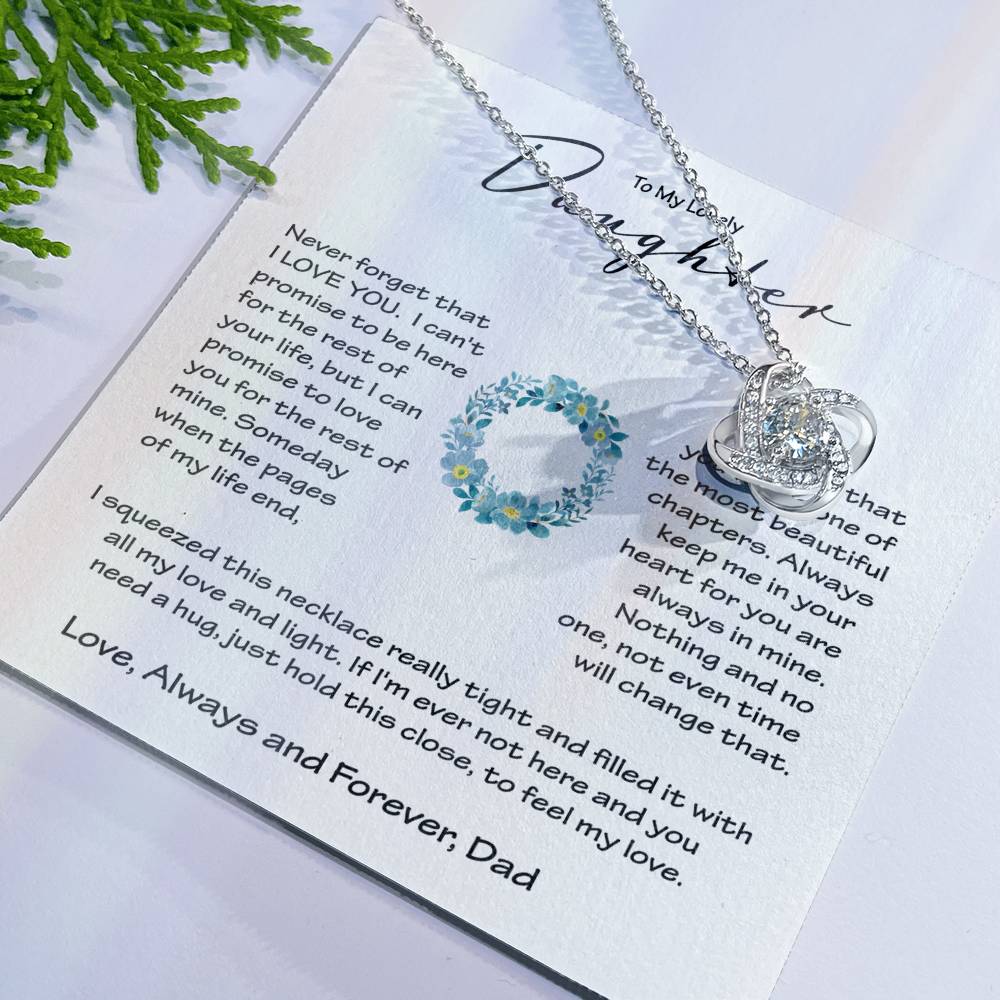 Daughter | My Promise - Dad | Love Knot