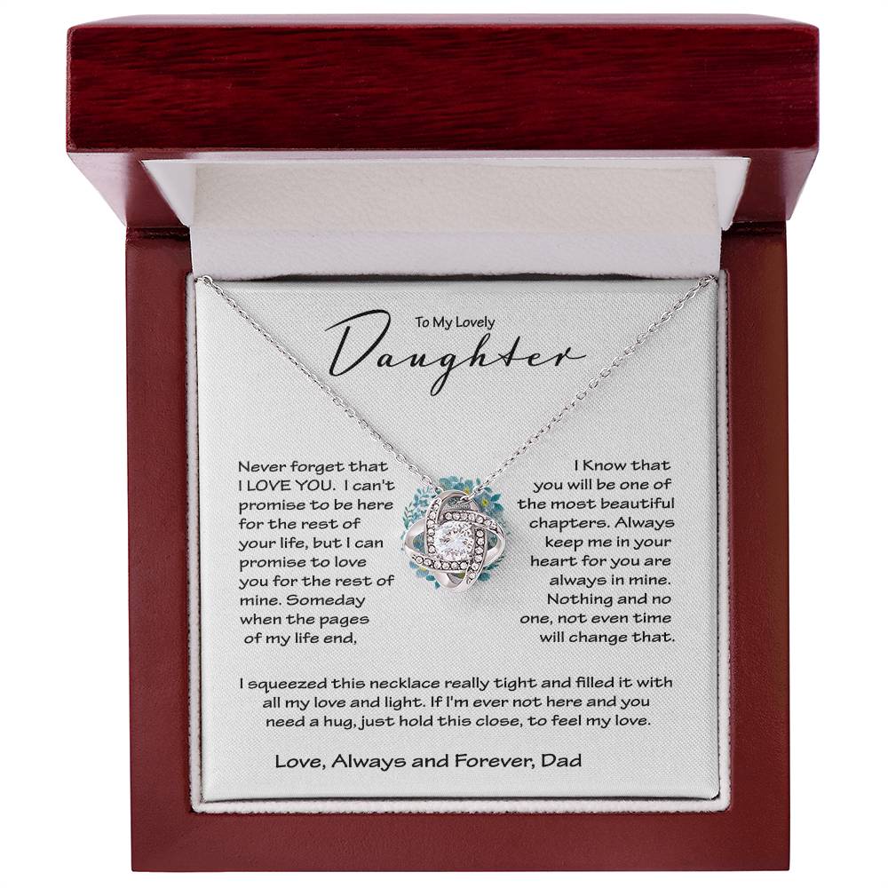 Daughter | My Promise - Dad | Love Knot