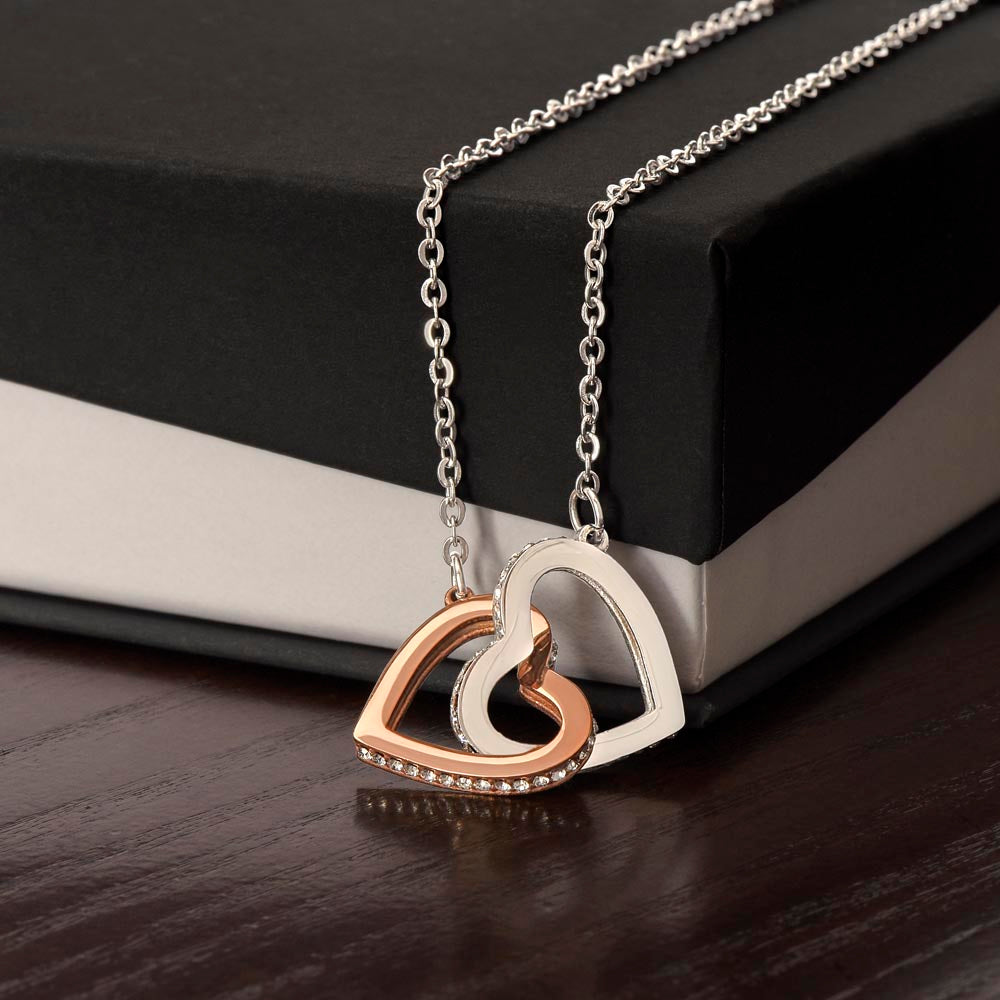 Daughter | One Thing In Life | Interlocking Hearts Necklace