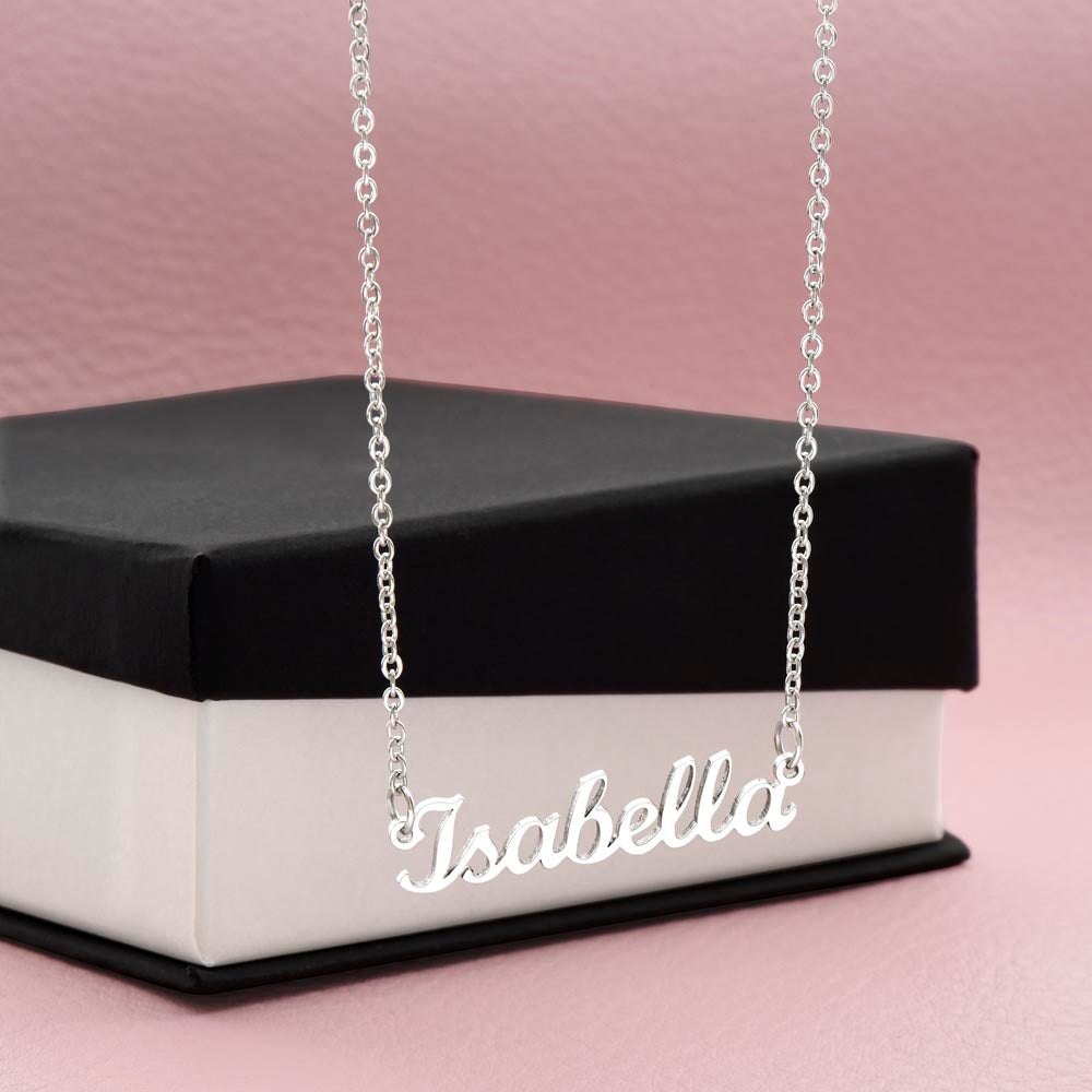 To My Daughter | Never Forget | Personalize Necklace