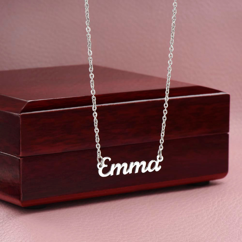 To My Daughter | Never Forget | Personalize Necklace