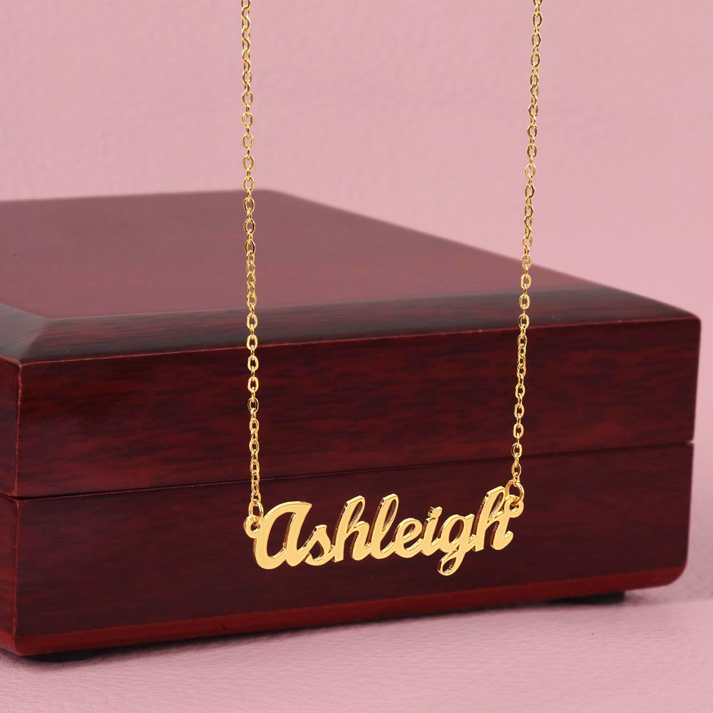 To My Daughter | Never Forget | Personalize Necklace