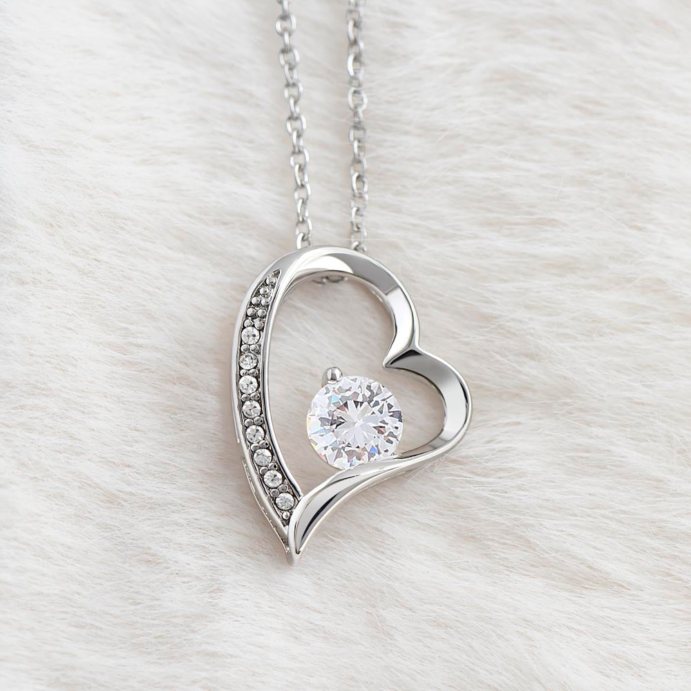 To My Daughter | Never Forget That I Love You | Forever Love Necklace
