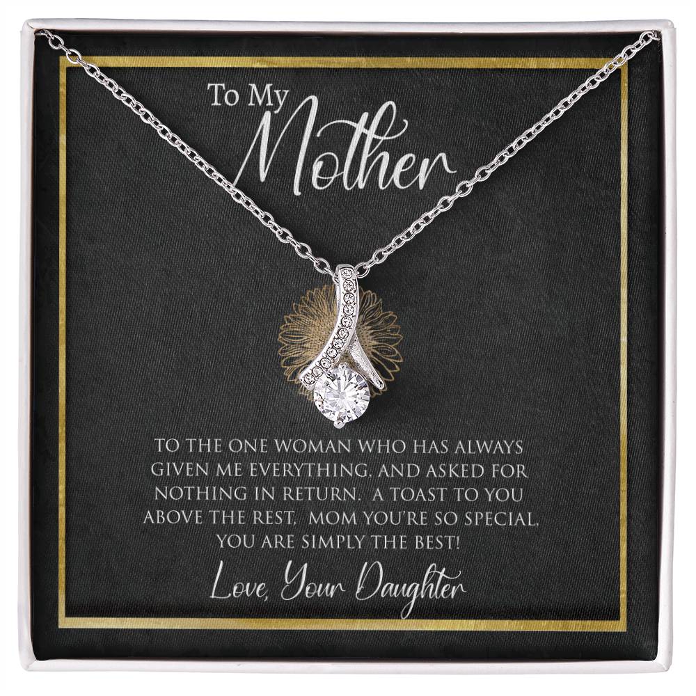 To My Mother | The One Woman | Alluring Beauty Necklace