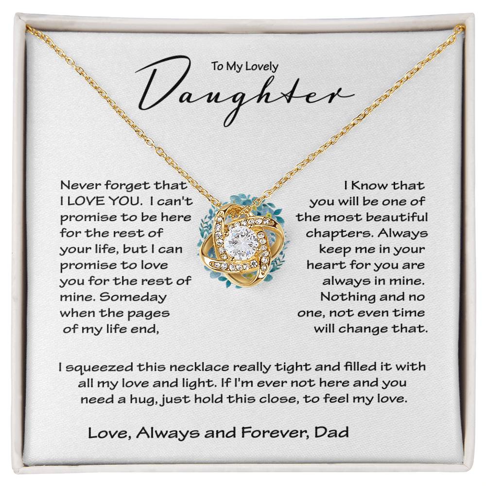 Daughter | My Promise - Dad | Love Knot