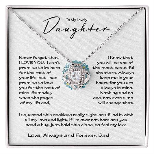 Daughter | My Promise - Dad | Love Knot