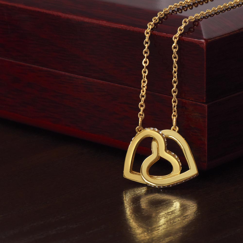 Daughter | One Thing In Life | Interlocking Hearts Necklace