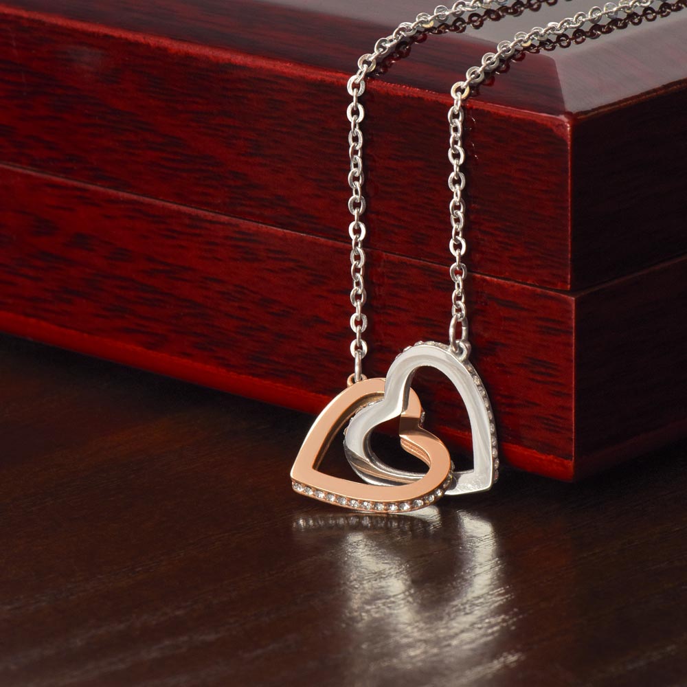 Daughter | One Thing In Life | Interlocking Hearts Necklace