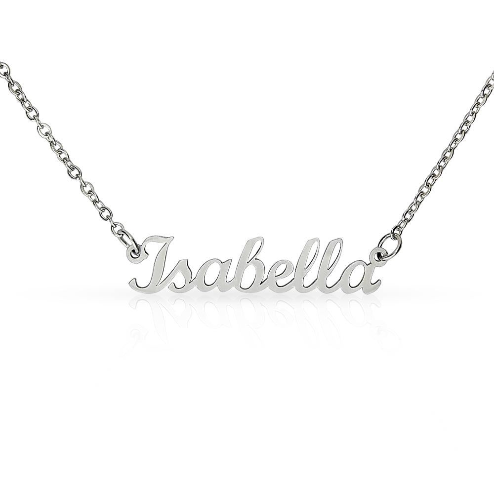 To My Daughter | Never Forget | Personalize Necklace