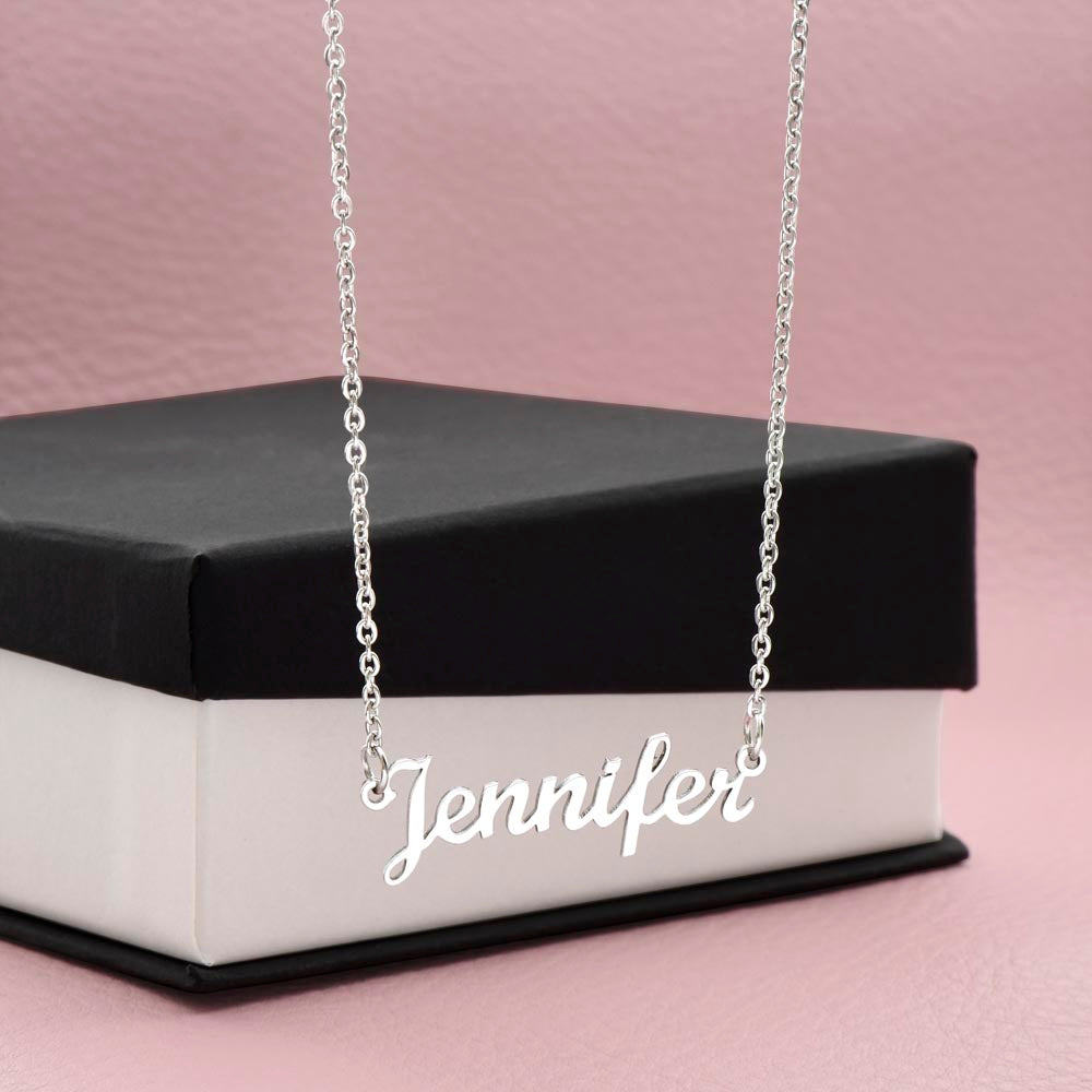 To My Daughter | Never Forget | Personalize Necklace