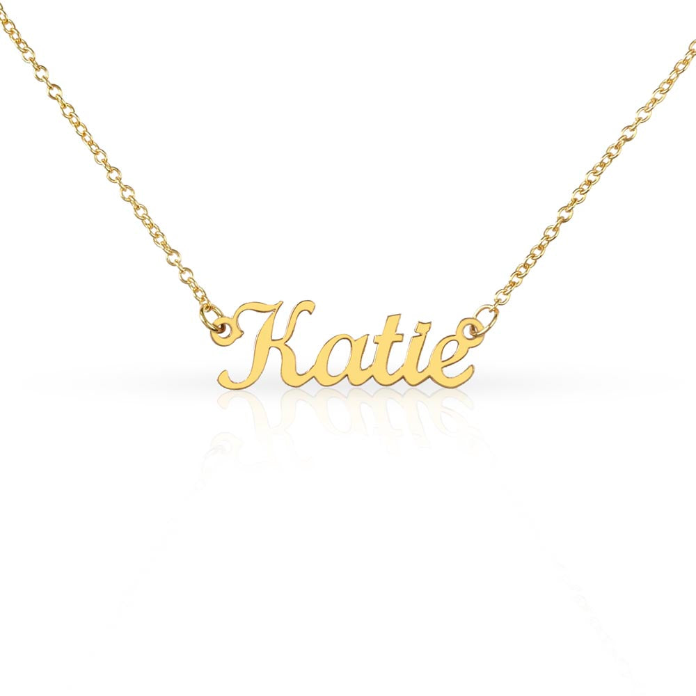 To My Daughter | Never Forget | Personalize Necklace