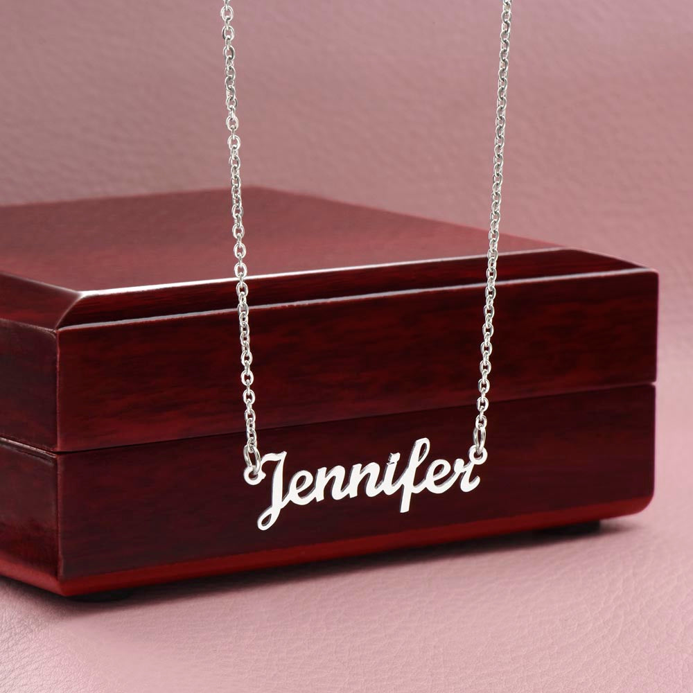 To My Daughter | Never Forget | Personalize Necklace