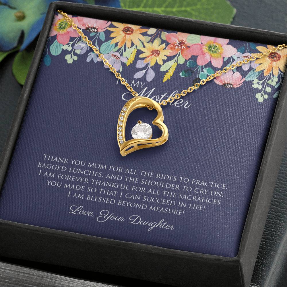 To My Mother | Thank You | Forever Love Necklace